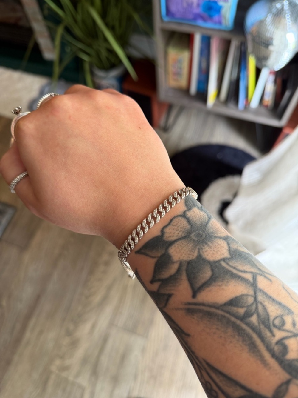 Pandora Pavé Cuban Chain Bracelet